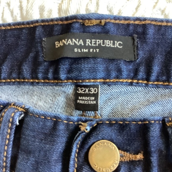 Banana Republic Mens Jeans 32x30 Dark Navy - Picture 4 of 6